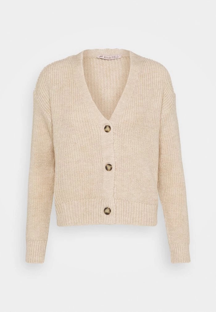 Cardigan ANNA FIELD Anna Field Cardigan Beige Femme | YJK-2202948